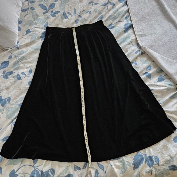 VTG Talbots petite velvet suit with jacket and skirt 14P - Picture 9 of 9